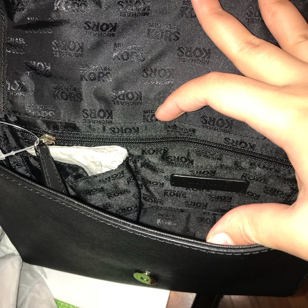 Sold!Michael Kors Calli Black Jewel Medium Satchel - Picture 5 of 7